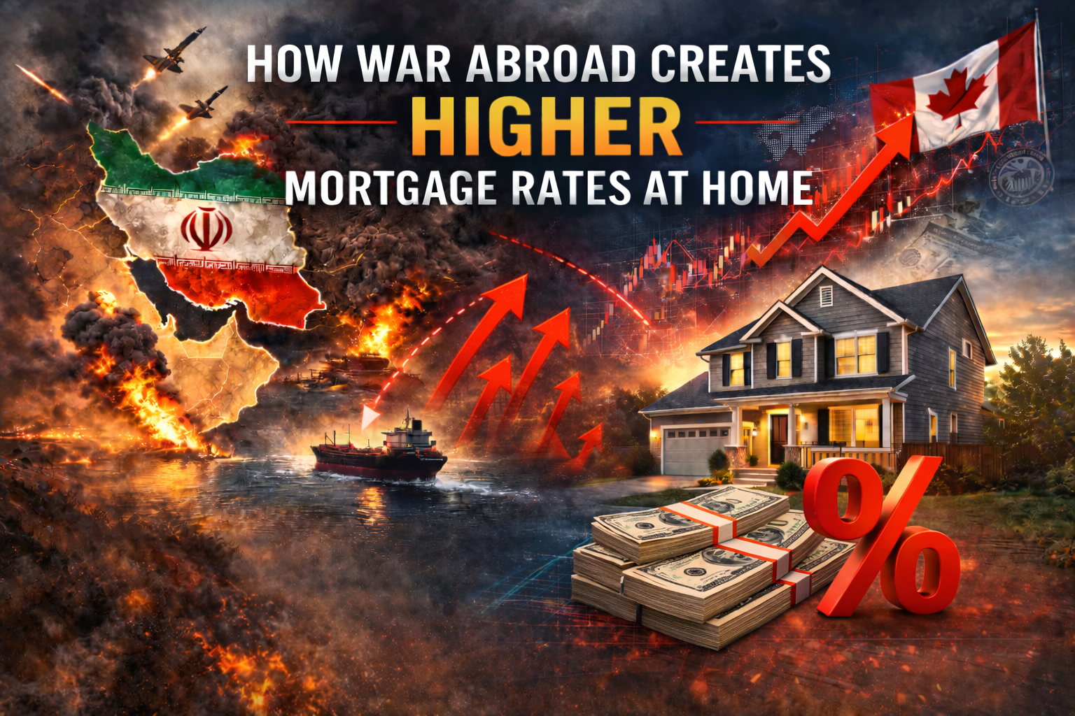 How War Abroad Creates Higher Mortgage Rates at Home.