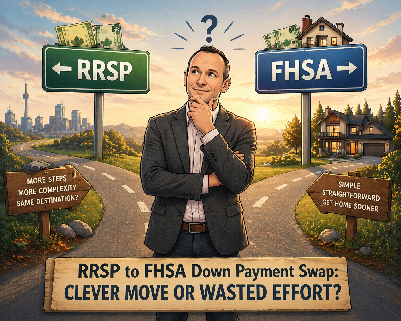 The RRSP to FSHA Down Payment Swap (Clever or a Misinformed Strategy?)